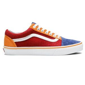 Vans Old Skool Corduroy Sneakers Primary NWOT Sz 7.5 women/6 men